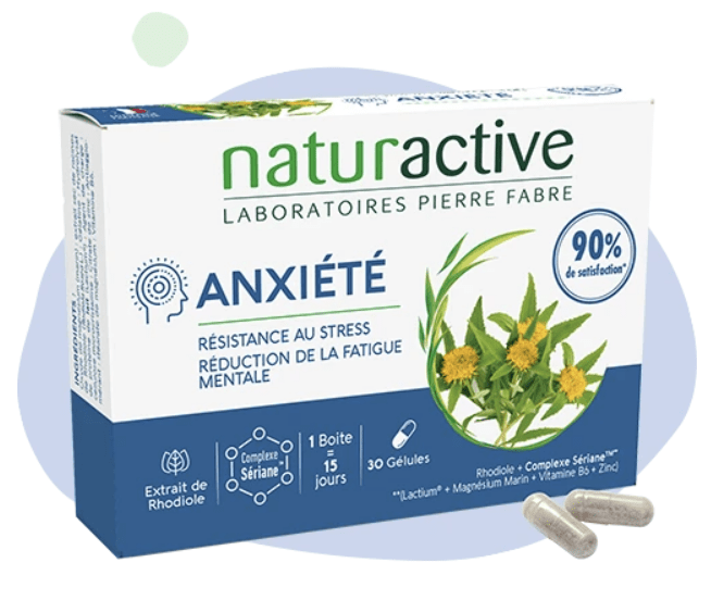 Naturactive Anxiété avec Lactium pour réduire l'anxiété